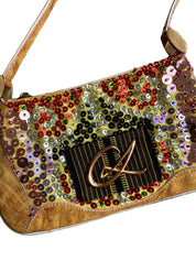 Christian Lacroix Vintage Beaded Handbag Circa 2000s