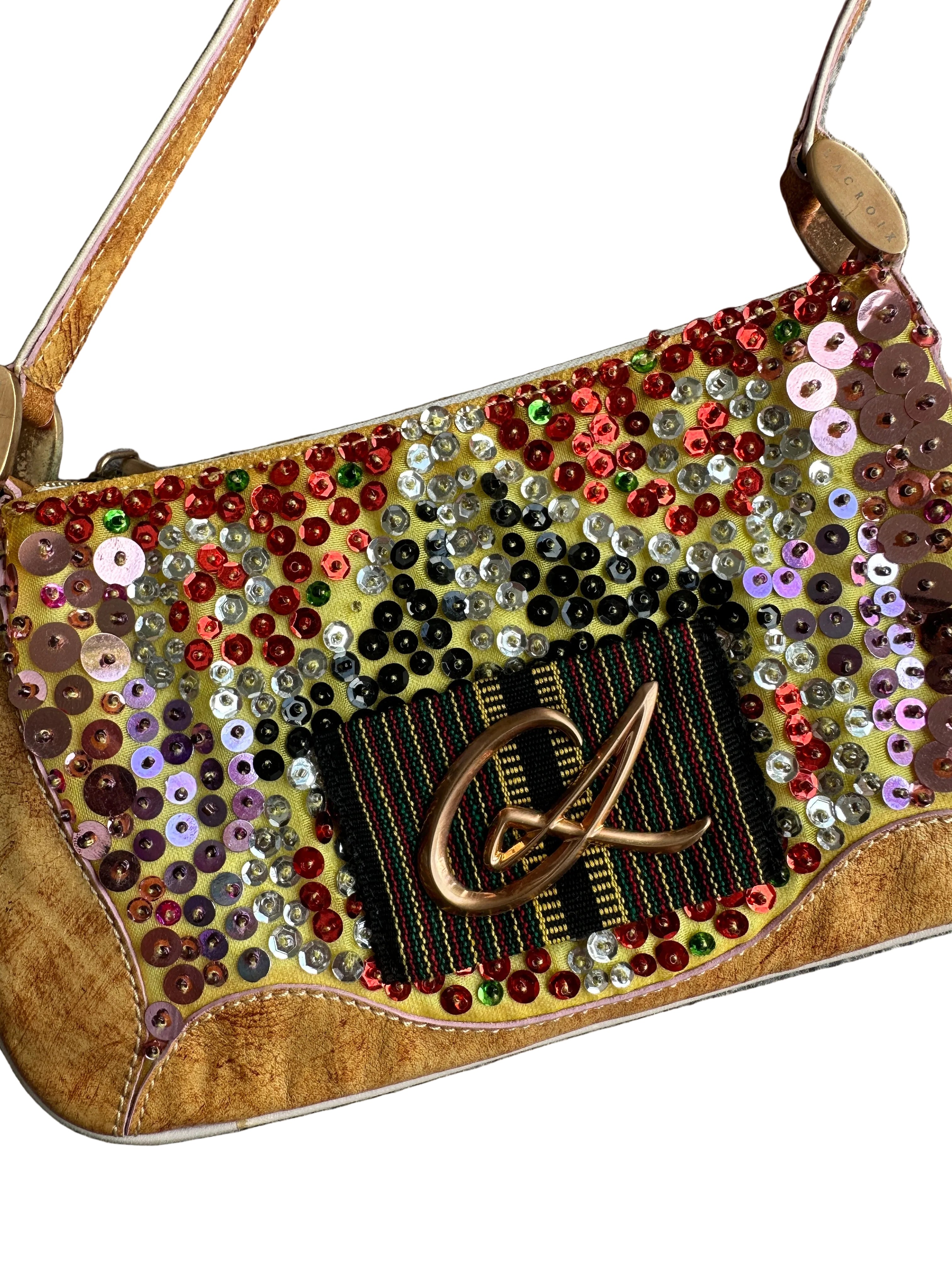 Christian Lacroix Vintage Beaded Handbag Circa 2000s