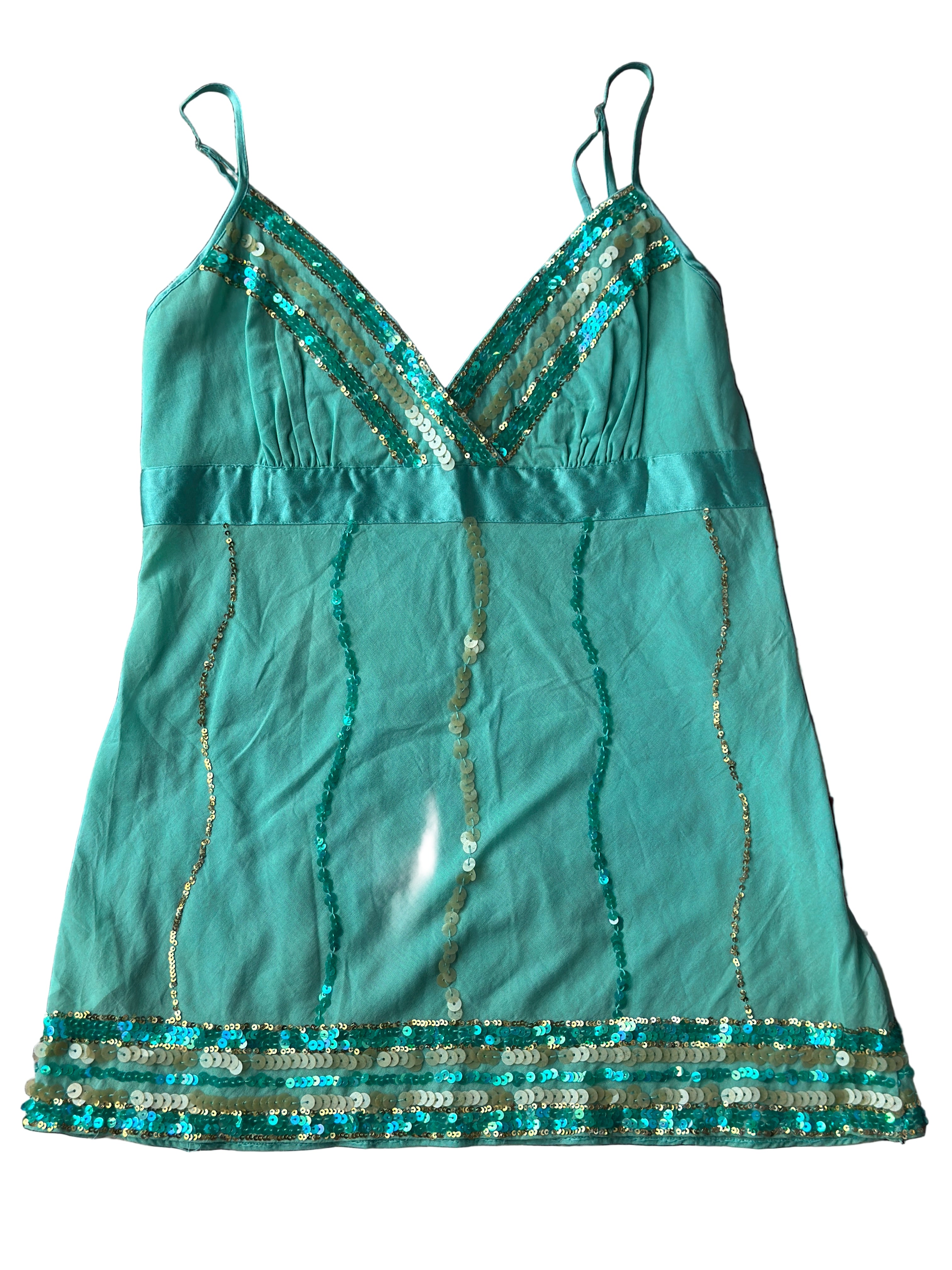BEBE RARE Y2K Sequin Cami | 10
