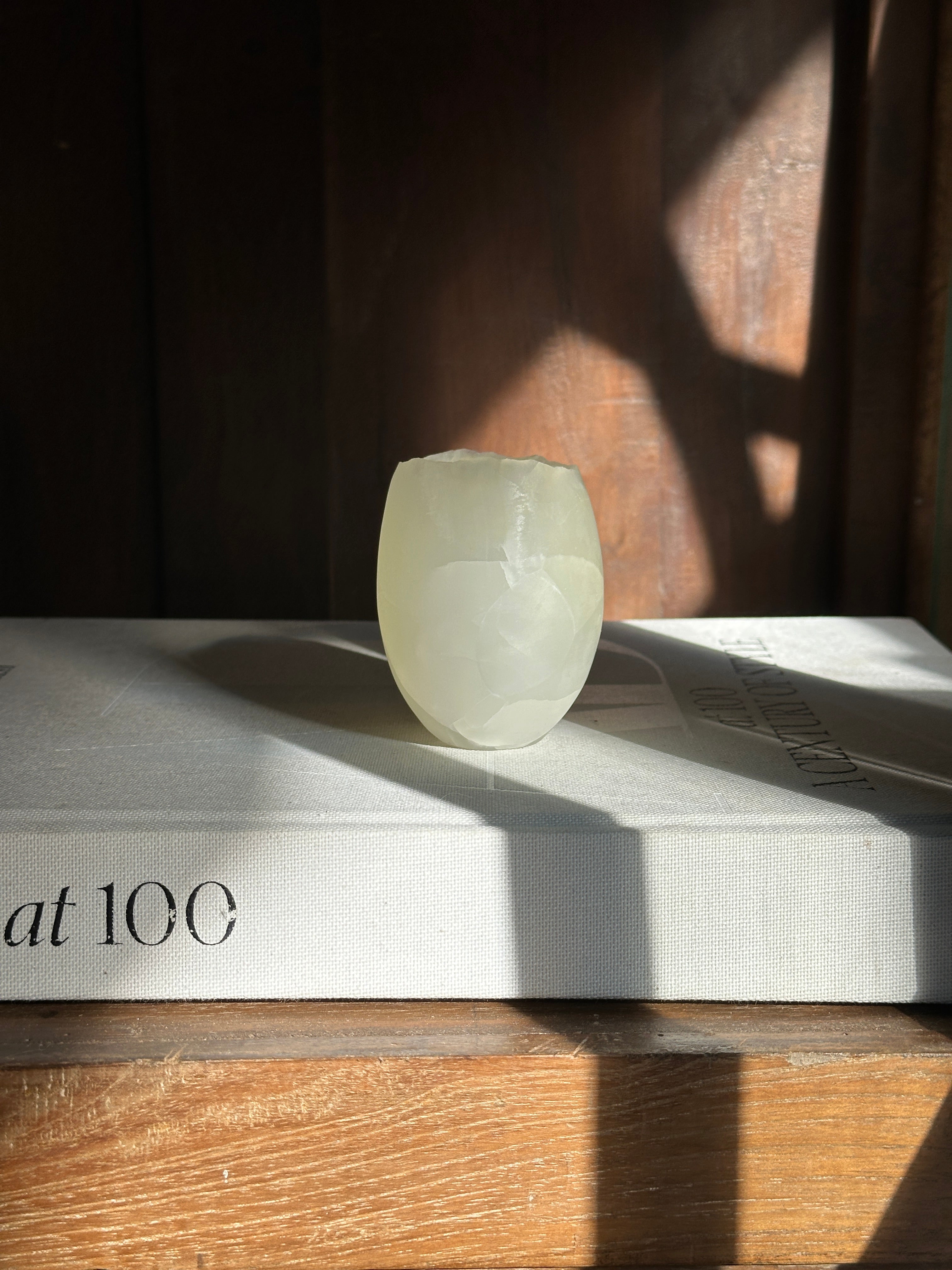 Tulip Onyx Candle Holder