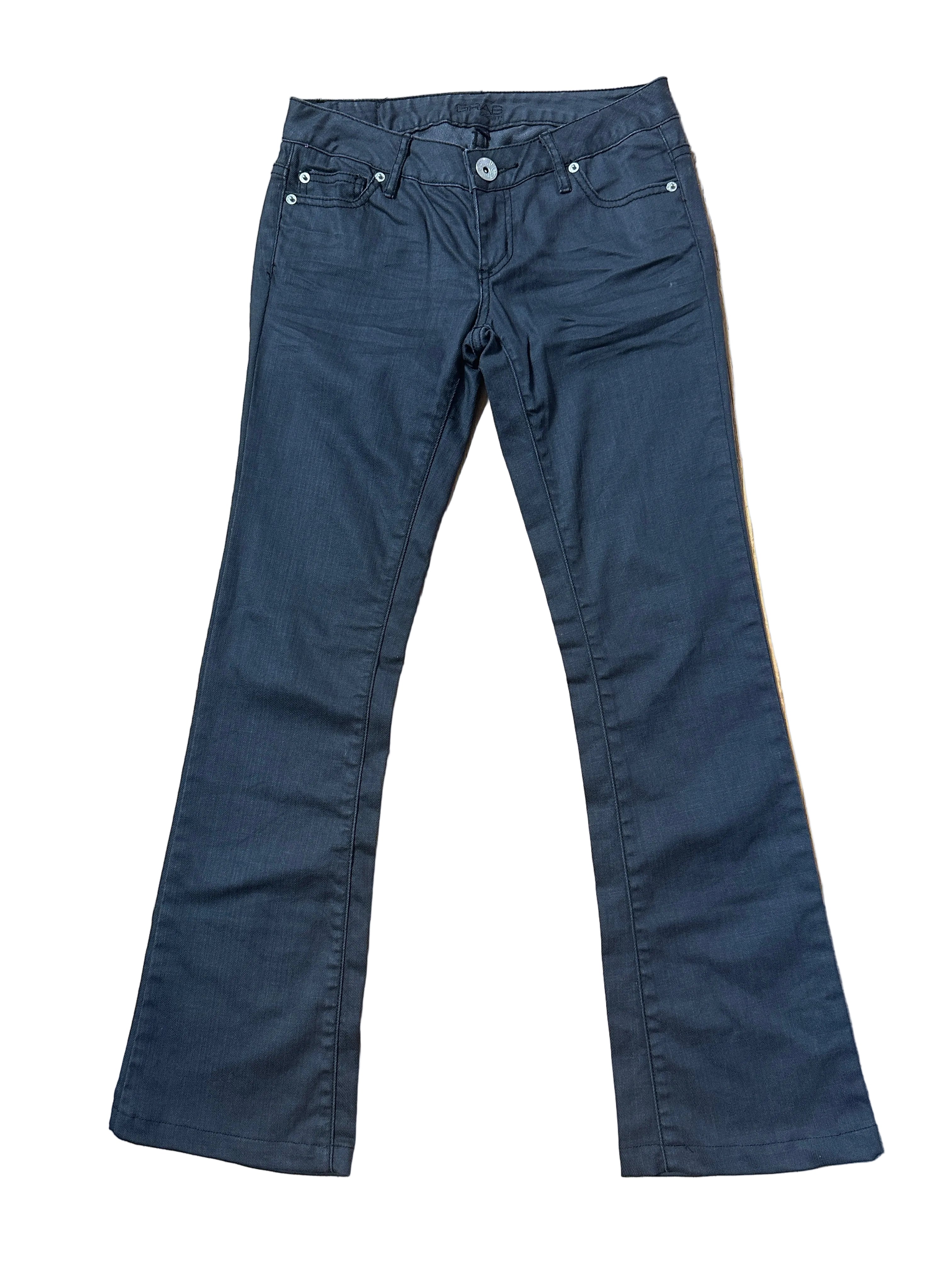Grab Denim | Black Bootcut Jean | 8