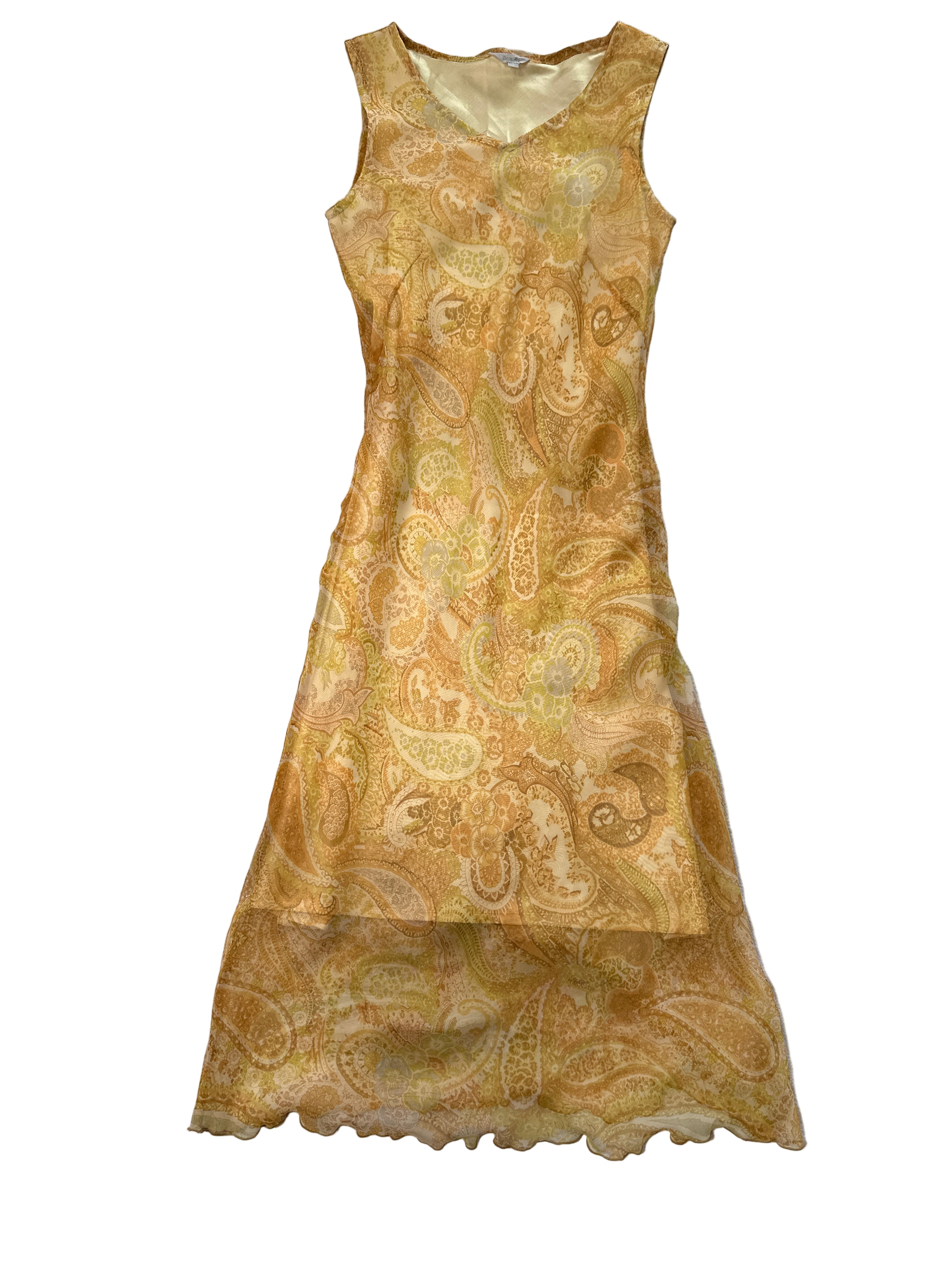 BOWLER GOLDEN PAISLEY DRESS | 6