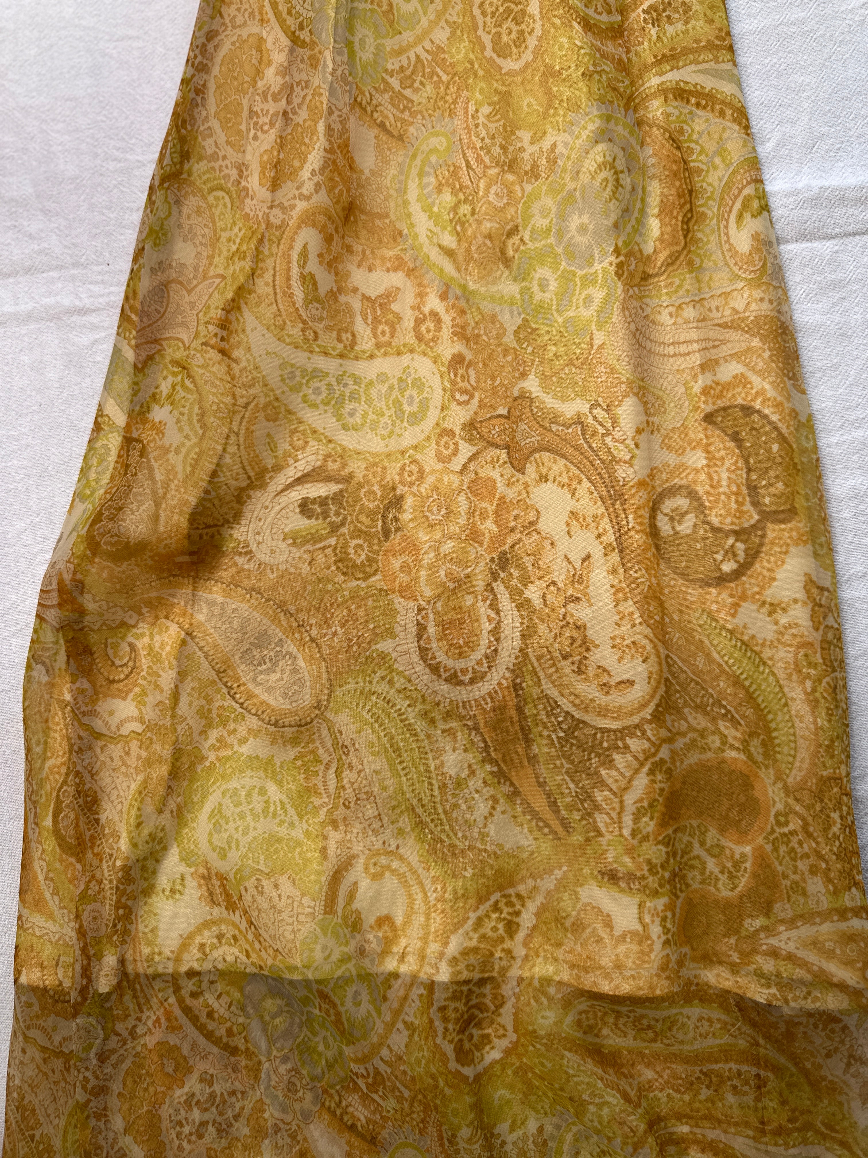 BOWLER GOLDEN PAISLEY DRESS | 6