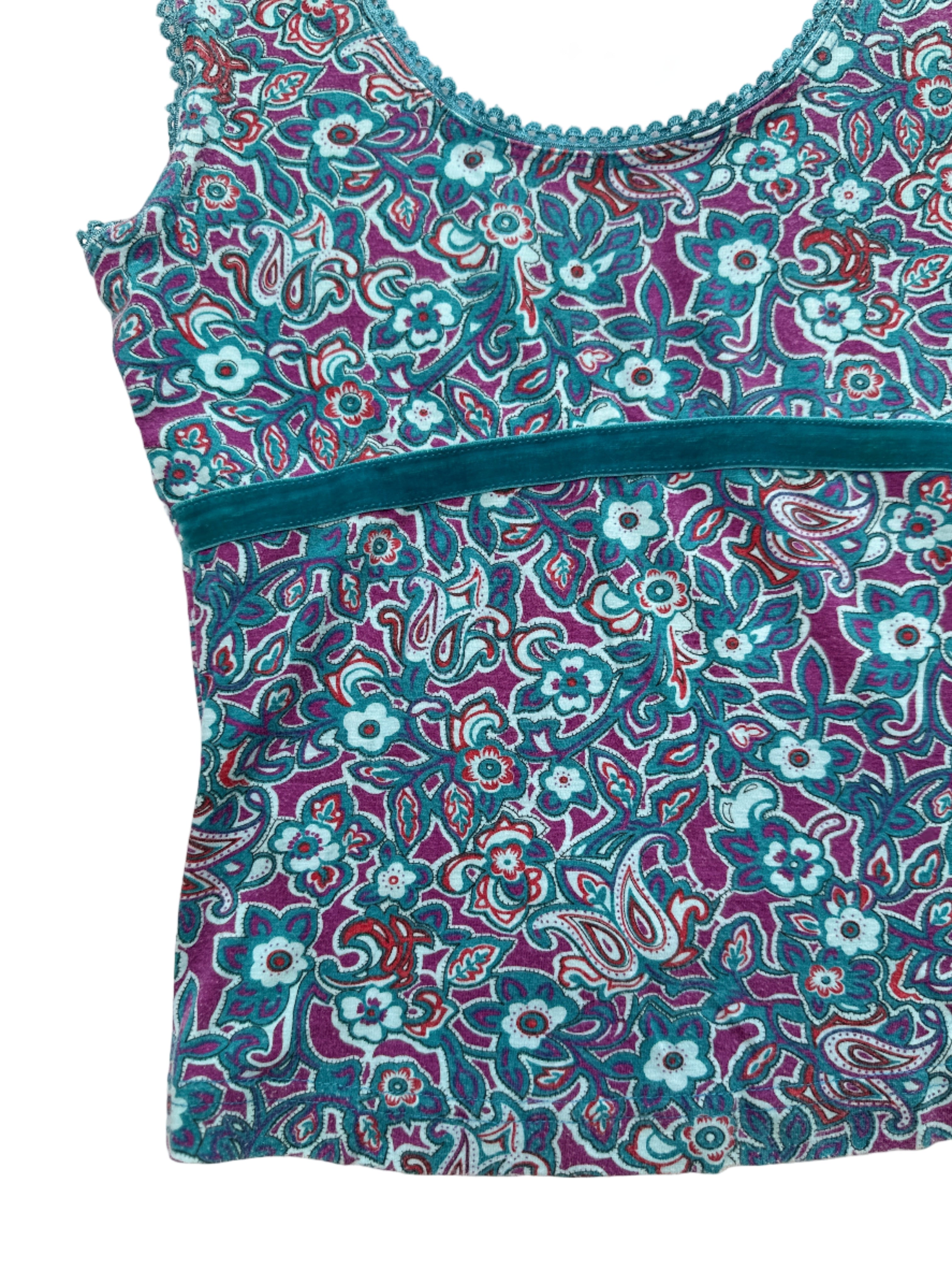 GUESS Y2K Paisley Tank | 8