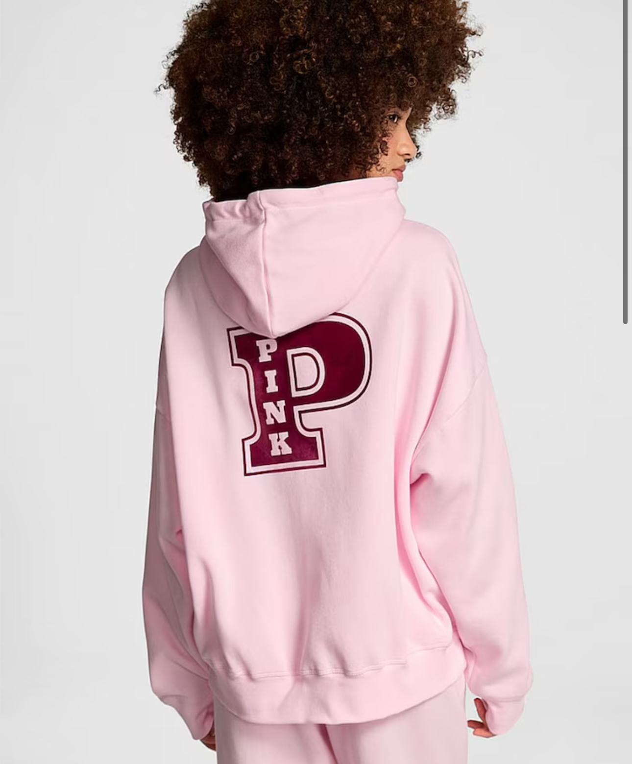 VICTORIAS SECRET| PINK Zip Hoodie | L