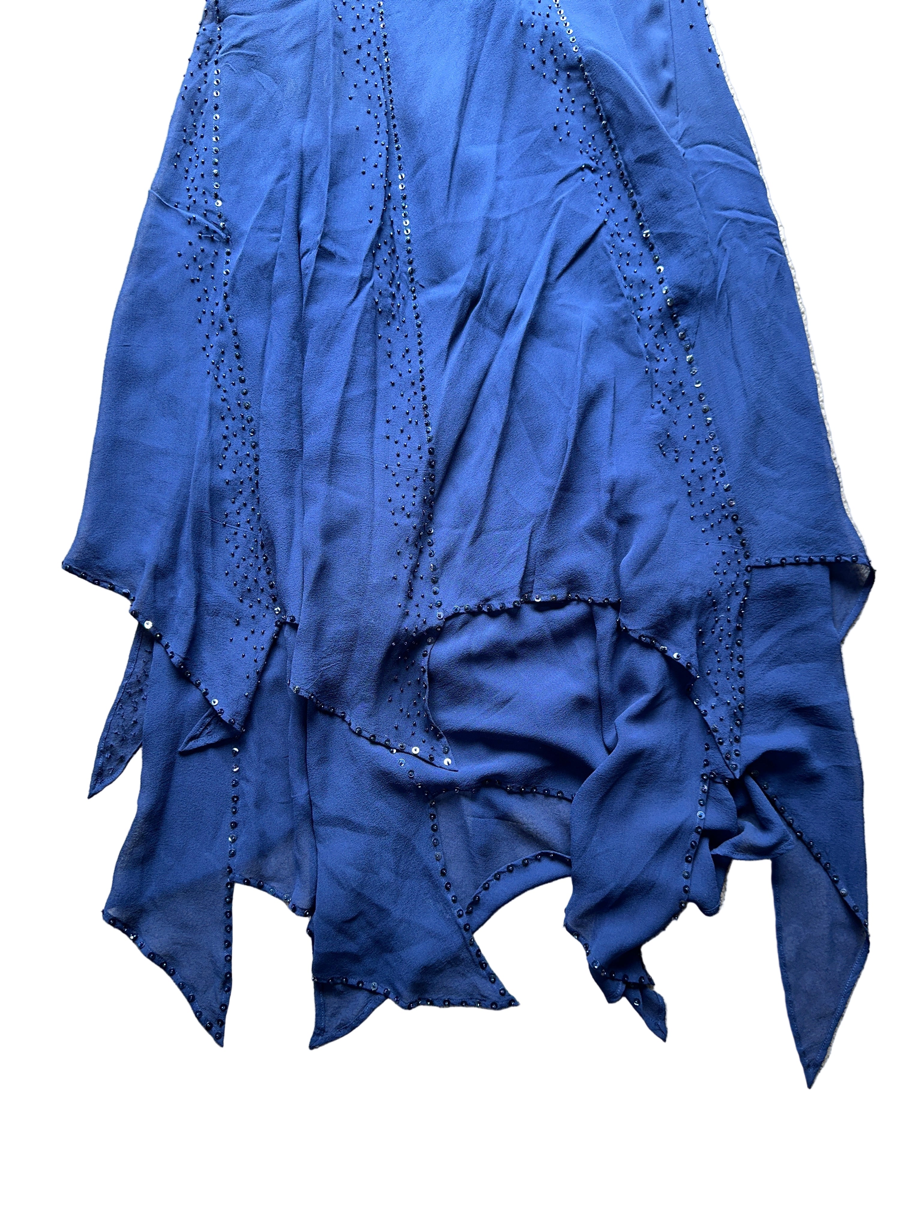 Vintage Blue Fairy Beaded Dress | 12