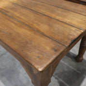 Original planked Barristers Table from Calcutta Government Offices