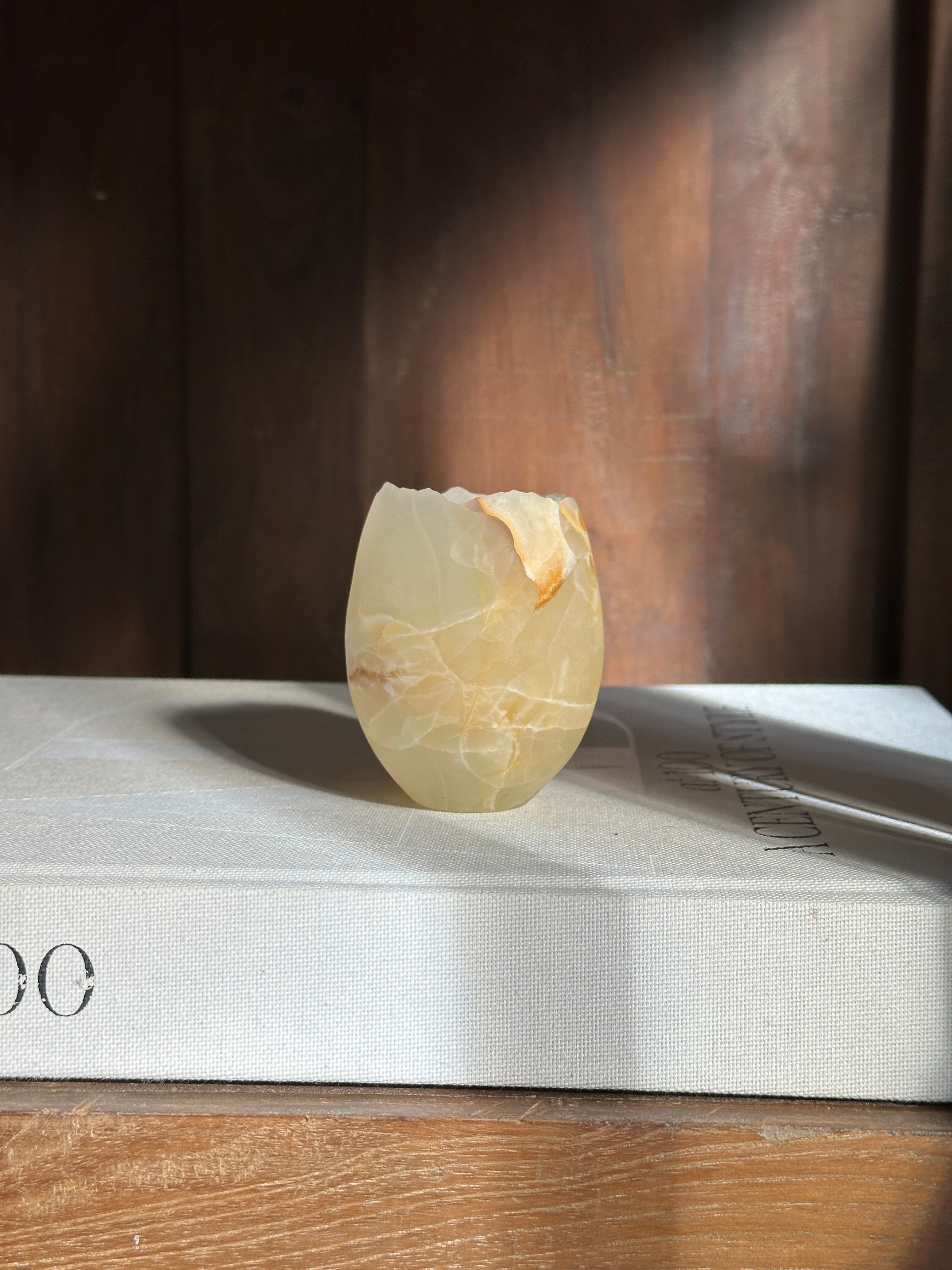 Tulip Onyx Candle Holder