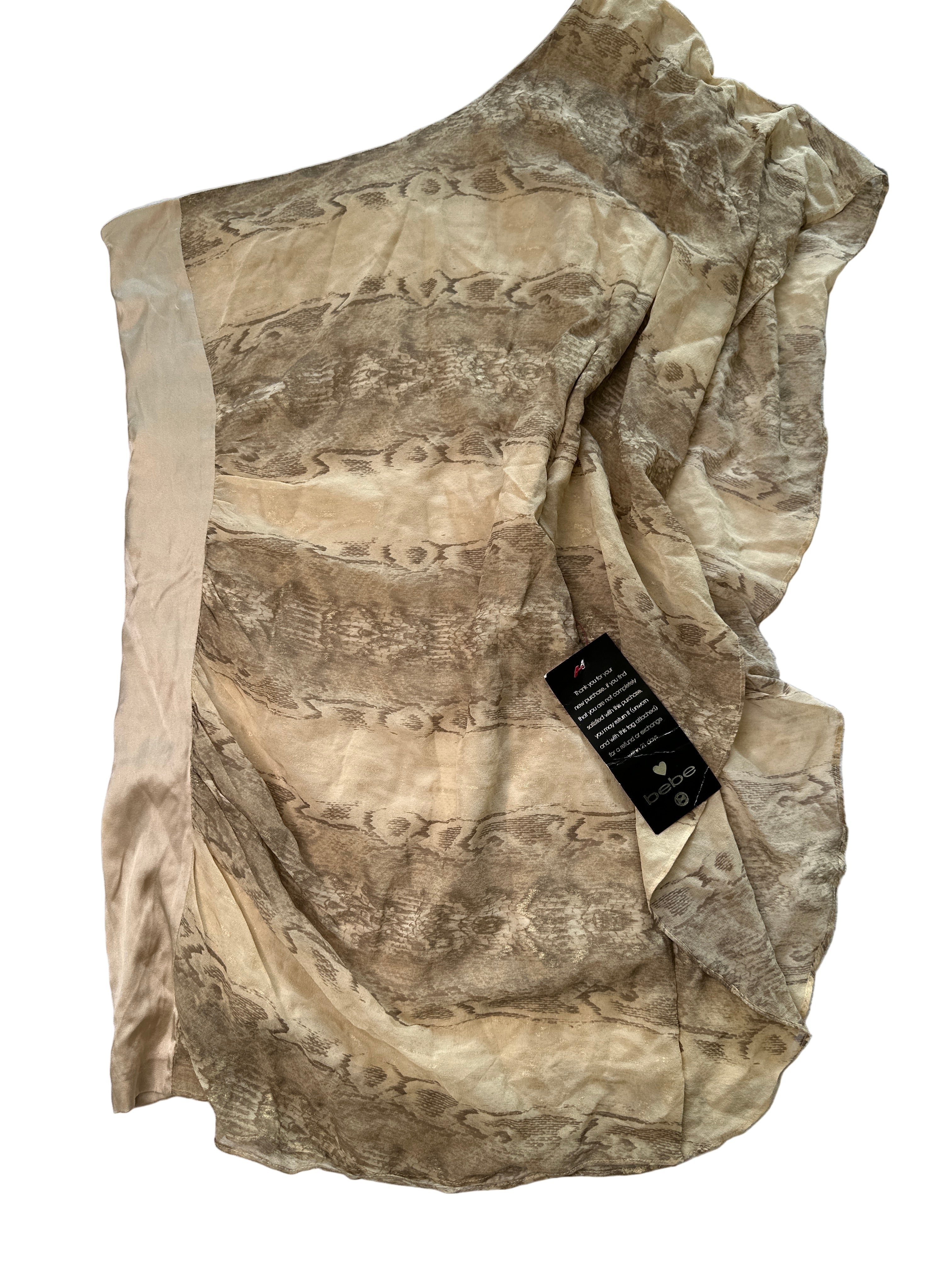 BEBE SNAKE PRINT MINI DRESS | 8