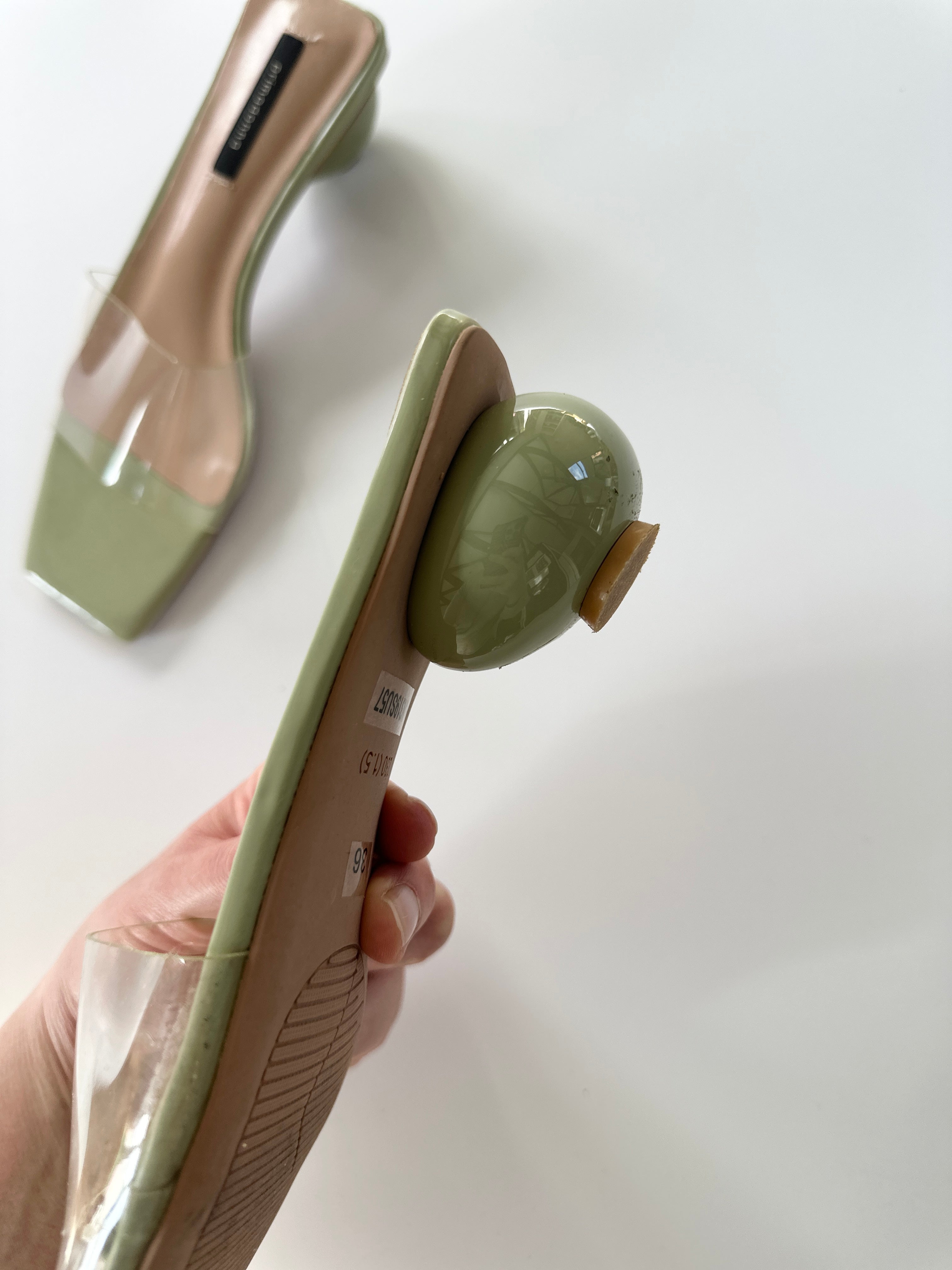 Primadonna |  Green bubble Heels | 36