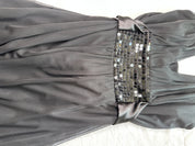 STAX BLACK HALTER DRESS | 10