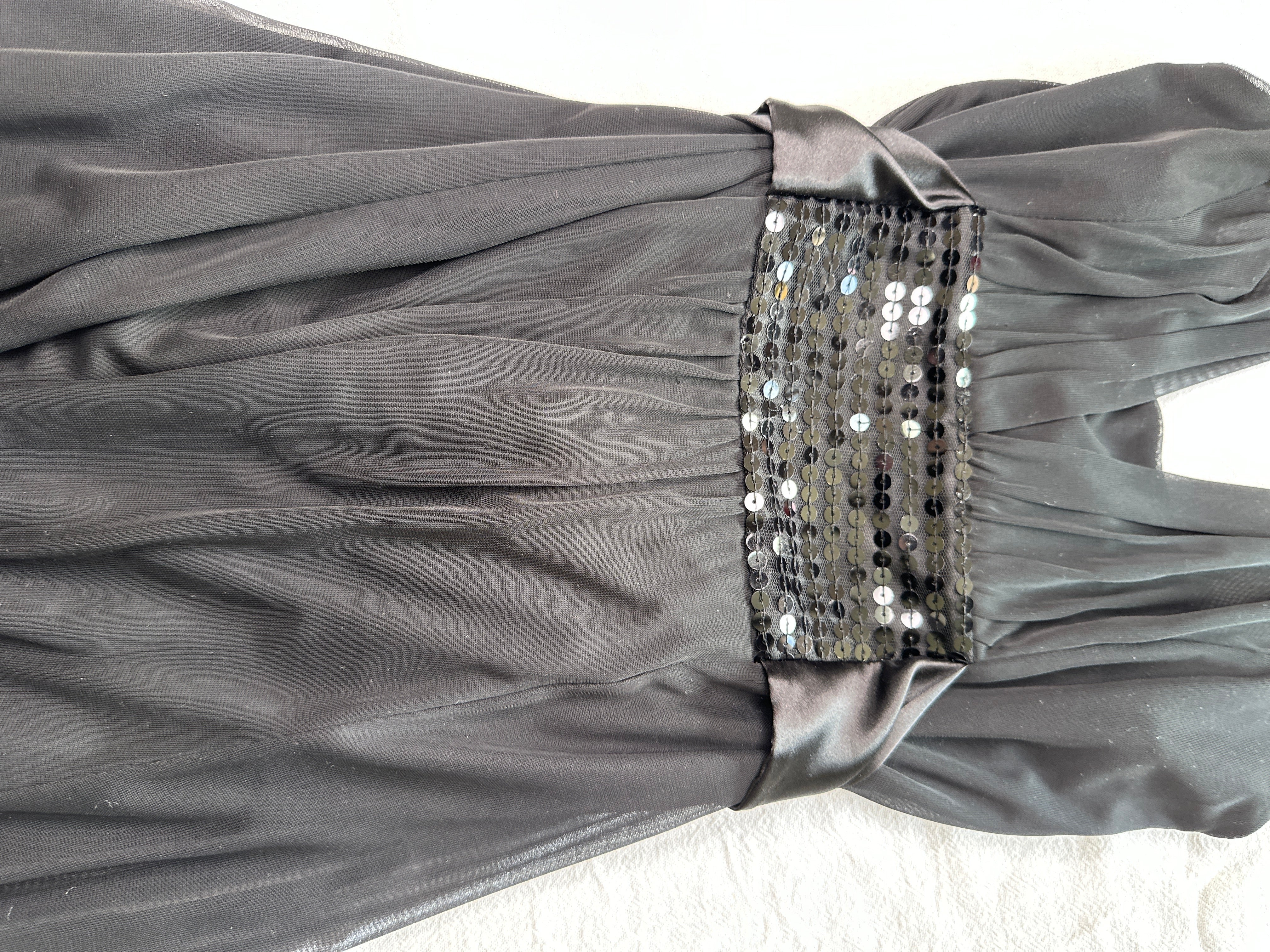 STAX BLACK HALTER DRESS | 10