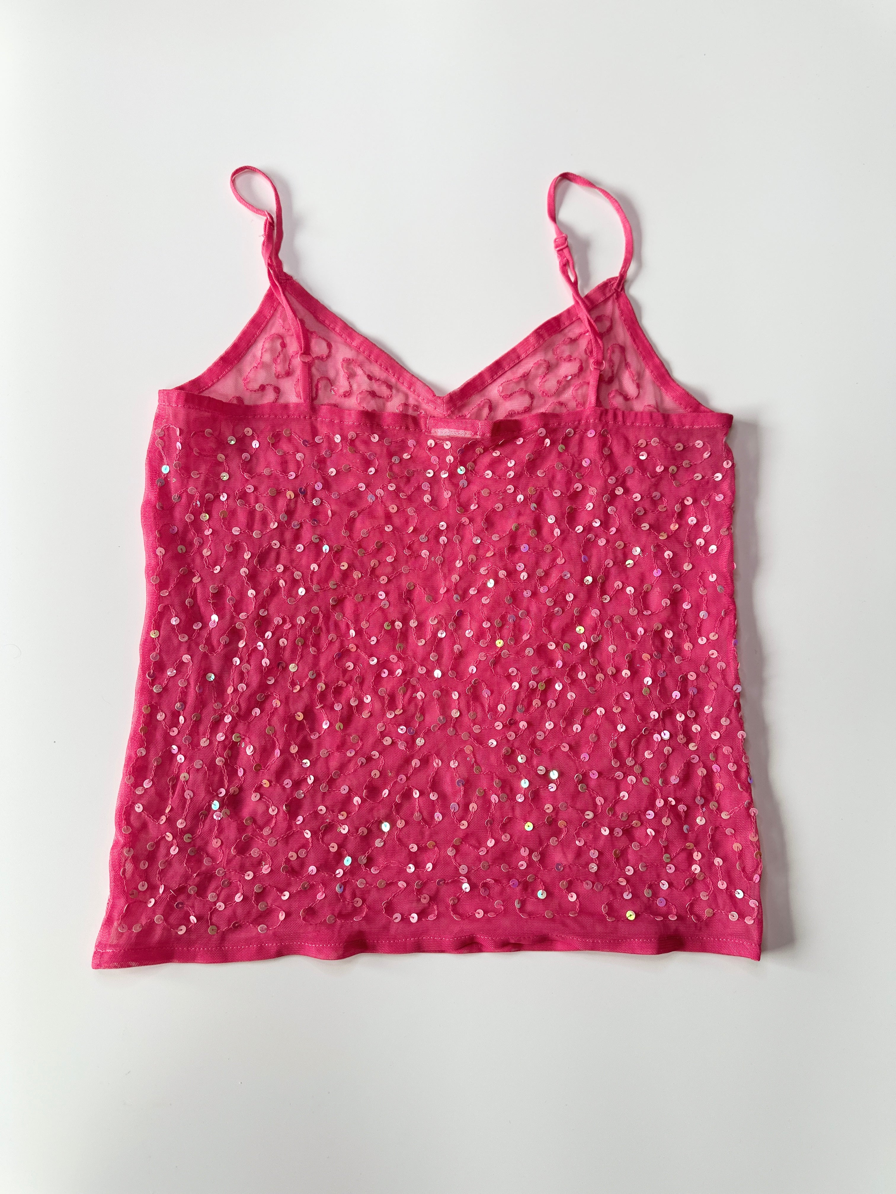 Perfect Fit Pink Sequin Cami | 12
