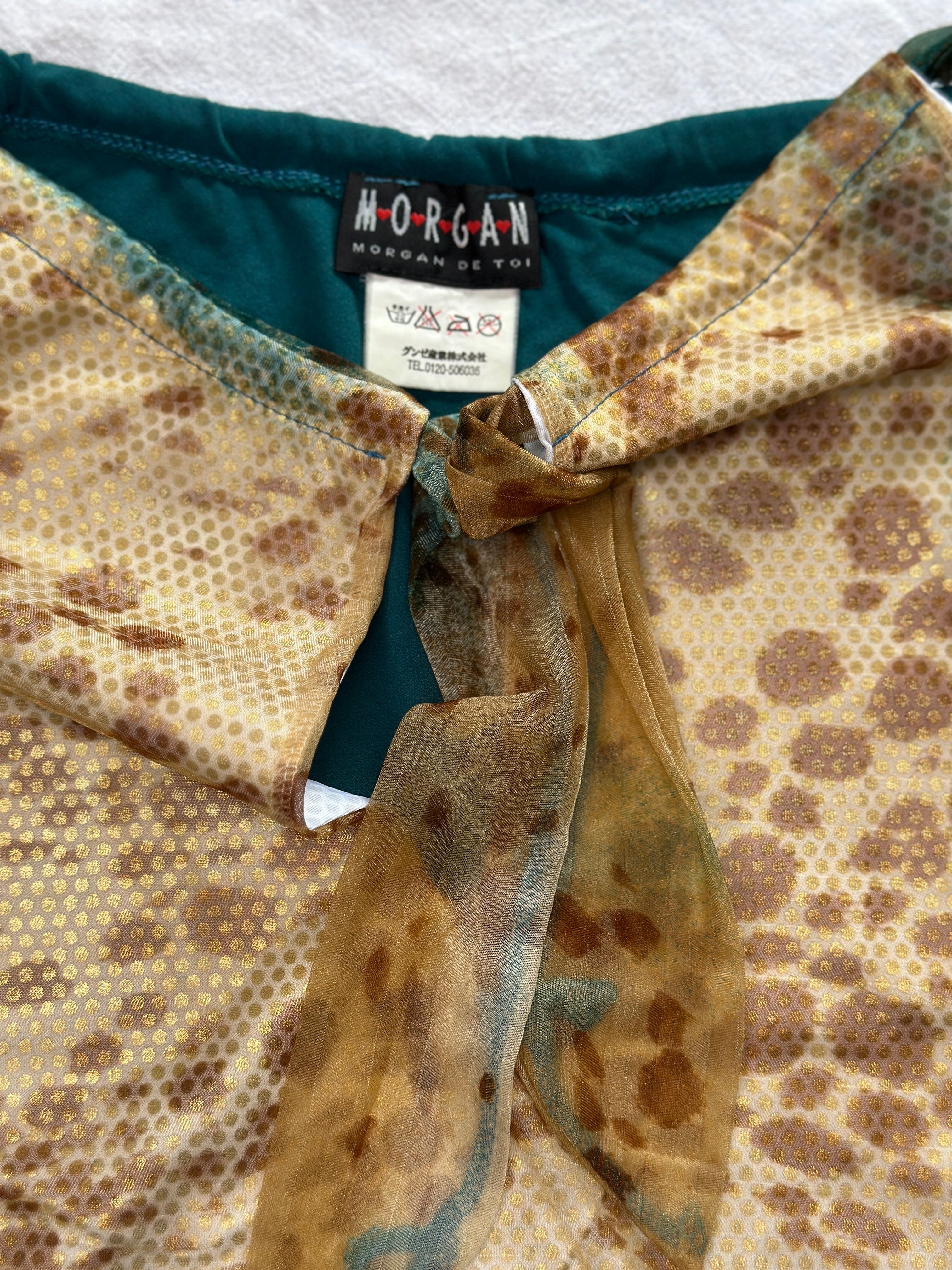 Morgan De Toi Green Taupe Halter | 8