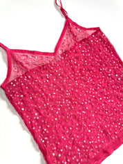 Perfect Fit Pink Sequin Cami | 12