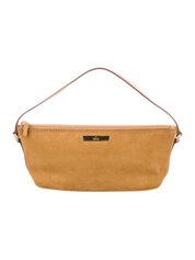 GUCCI | Tan Suede Pochette Boat Bag