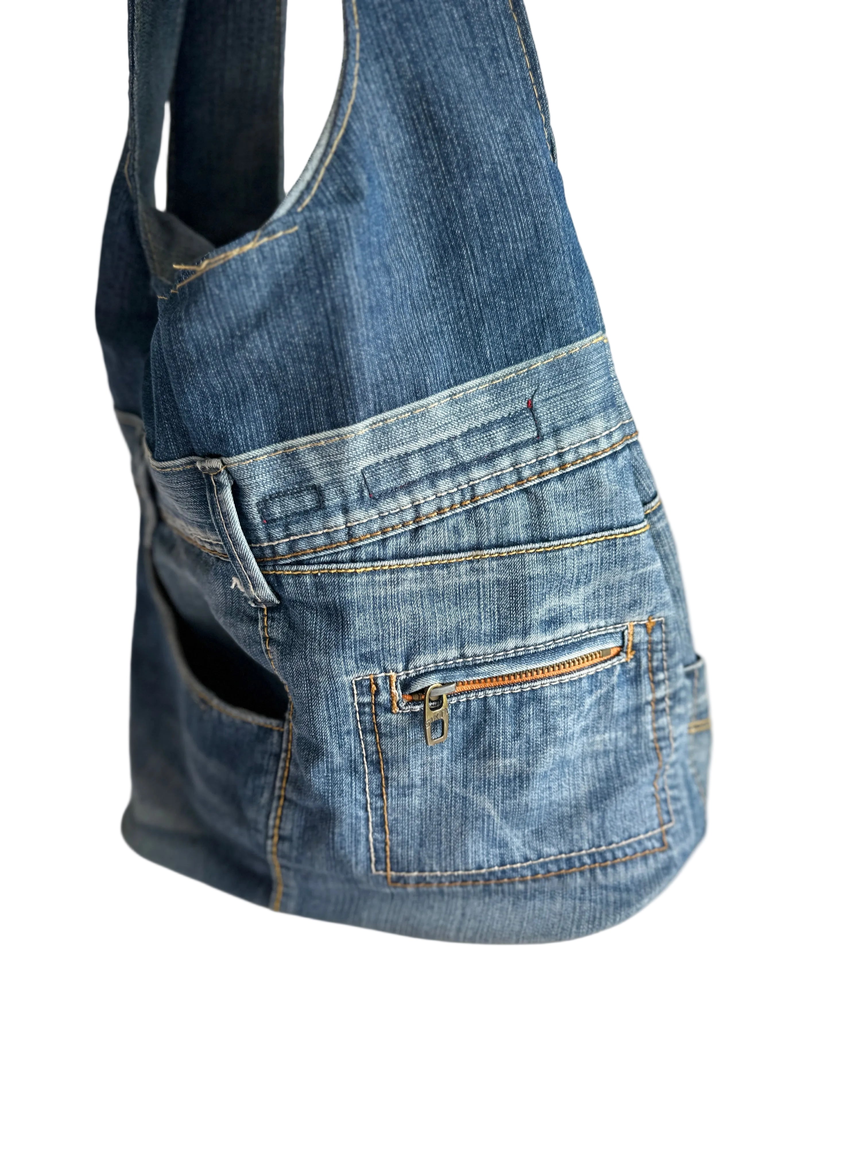 Miss Sixty | Y2K Denim Hobo Bag