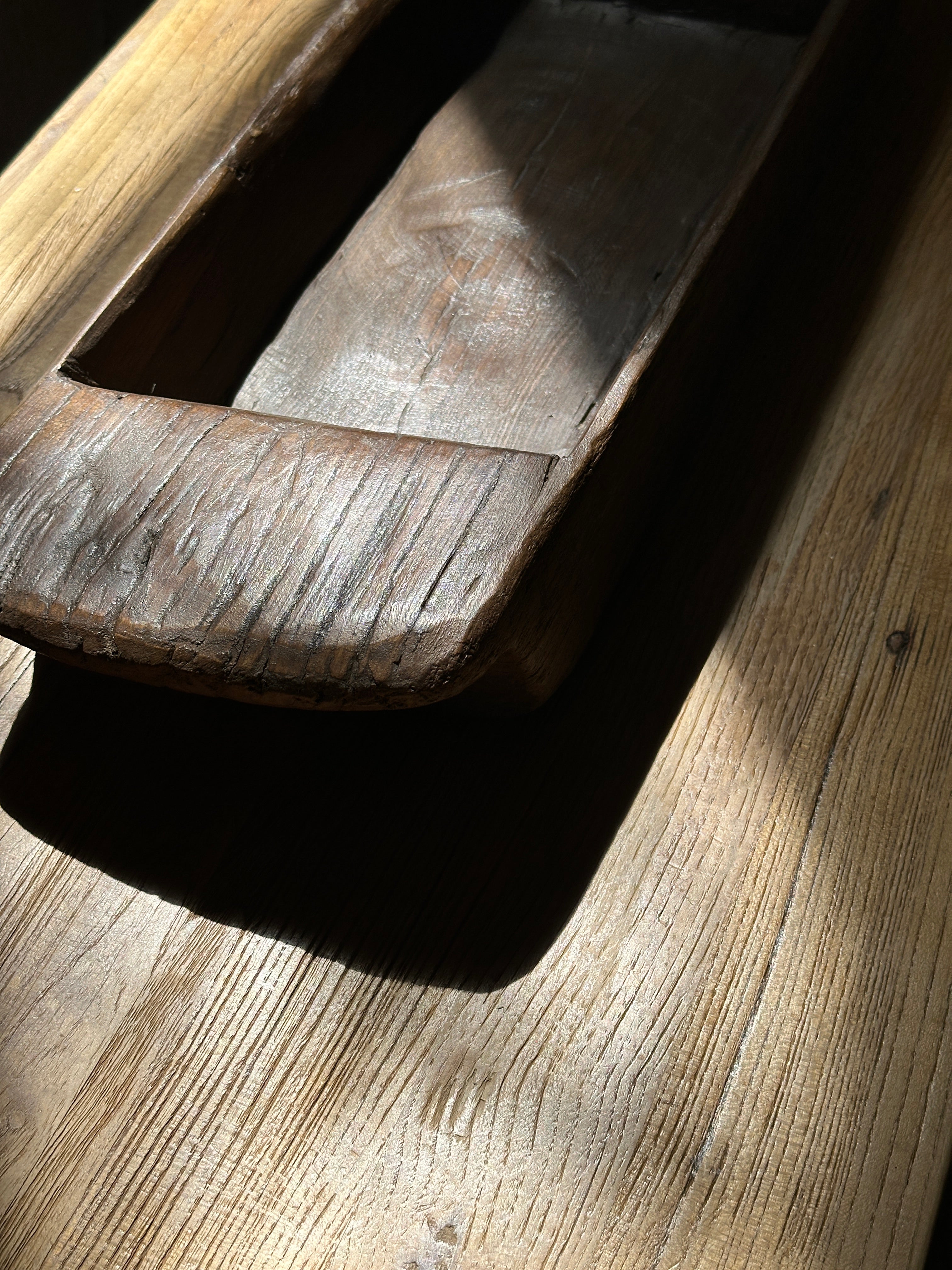 Wooden Dough Bowl