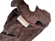 CHOCOLATE BROWN SPARKLING Y2K PAGANI 3/4 CROP | 12