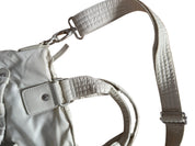 Calvin Klein | Beige Nylon & Leather Bag