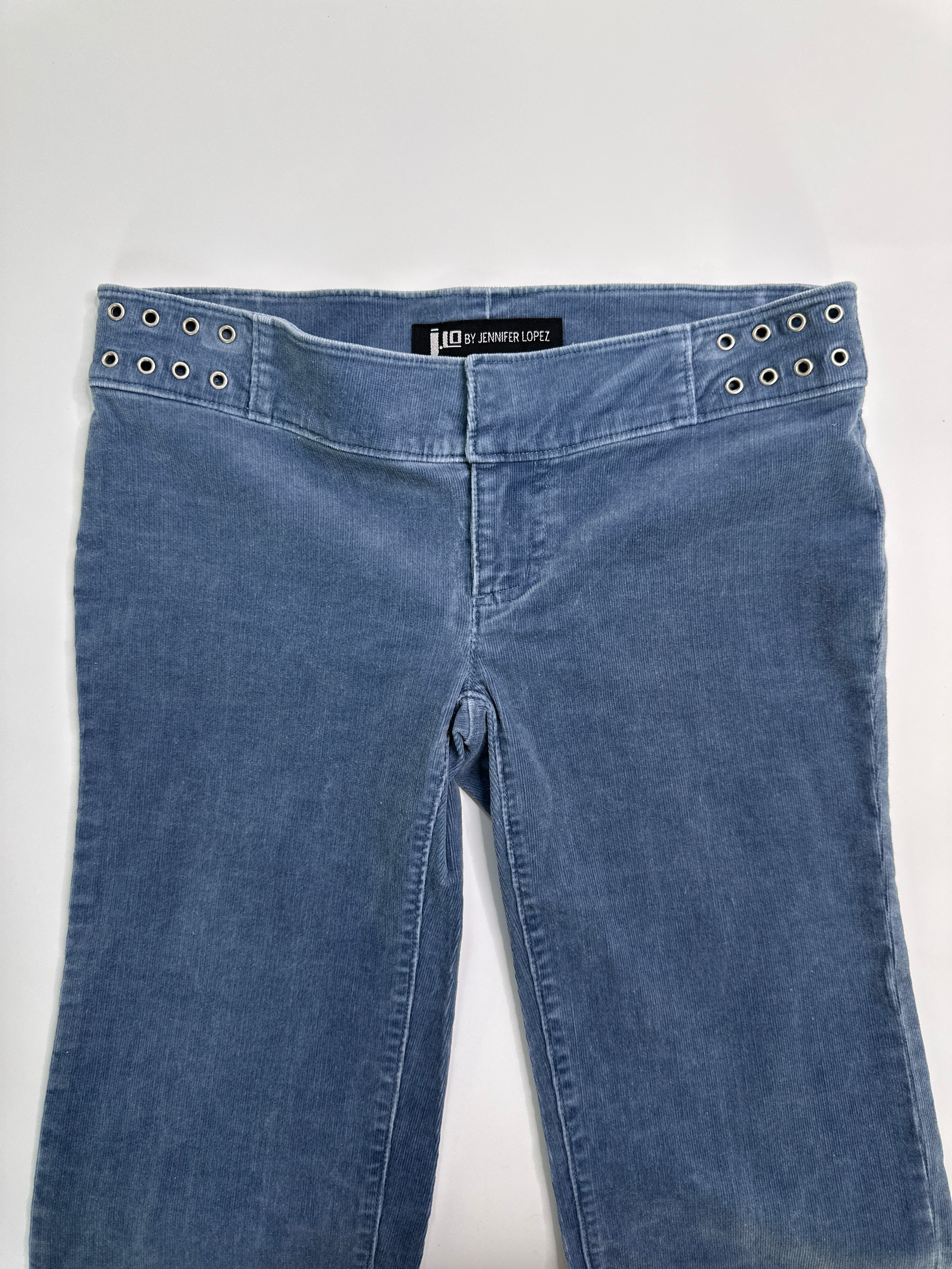 JLO by Jennifer Lopez | Y2K Lowrise Corduroy Flare with lace ups | M