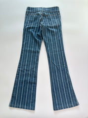 Little New York | Y2K Pinstripe Bootcut Jeans | 8