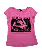 ONLY | Pink Graphic Tee | 10