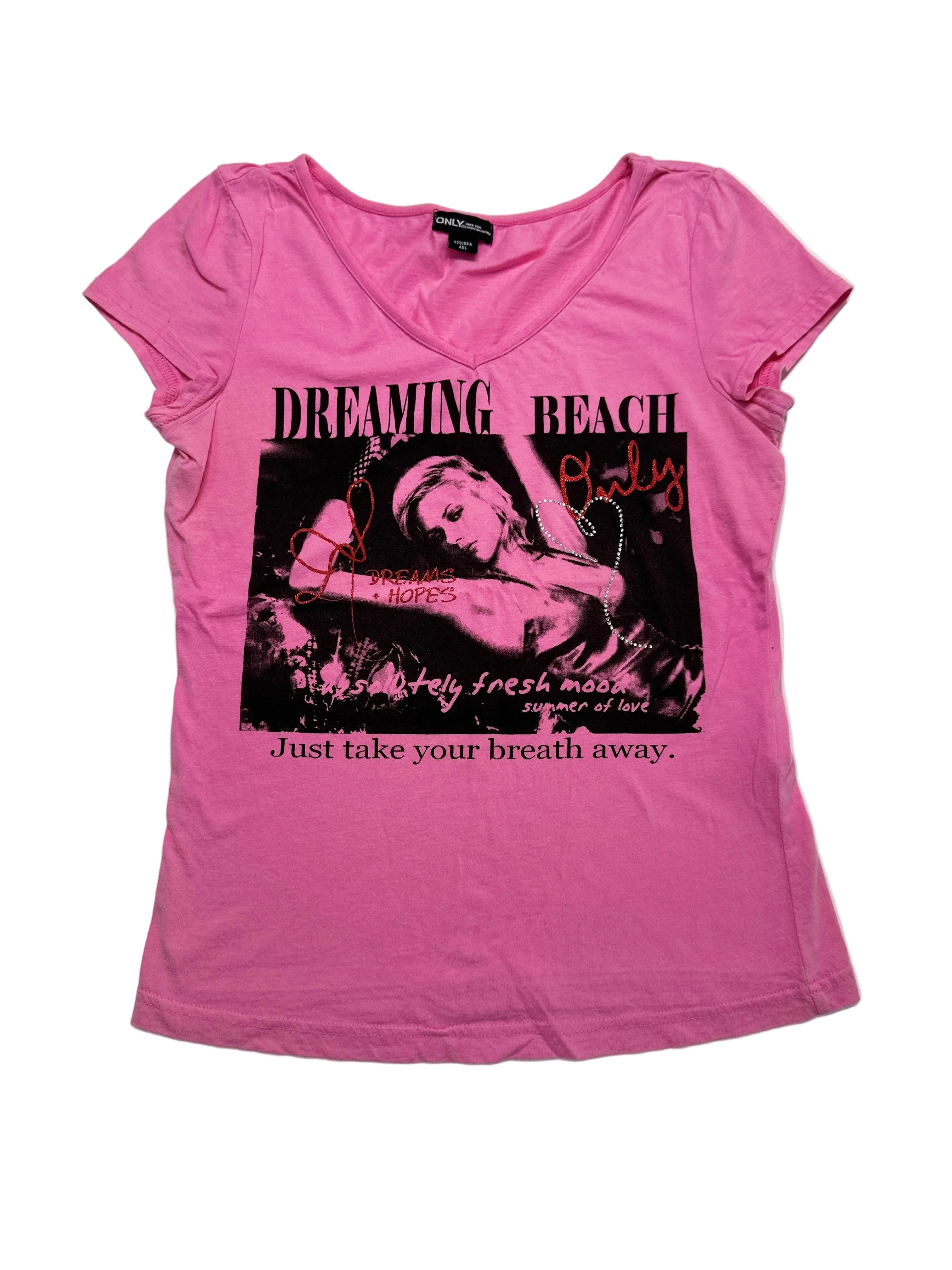 ONLY | Pink Graphic Tee | 10