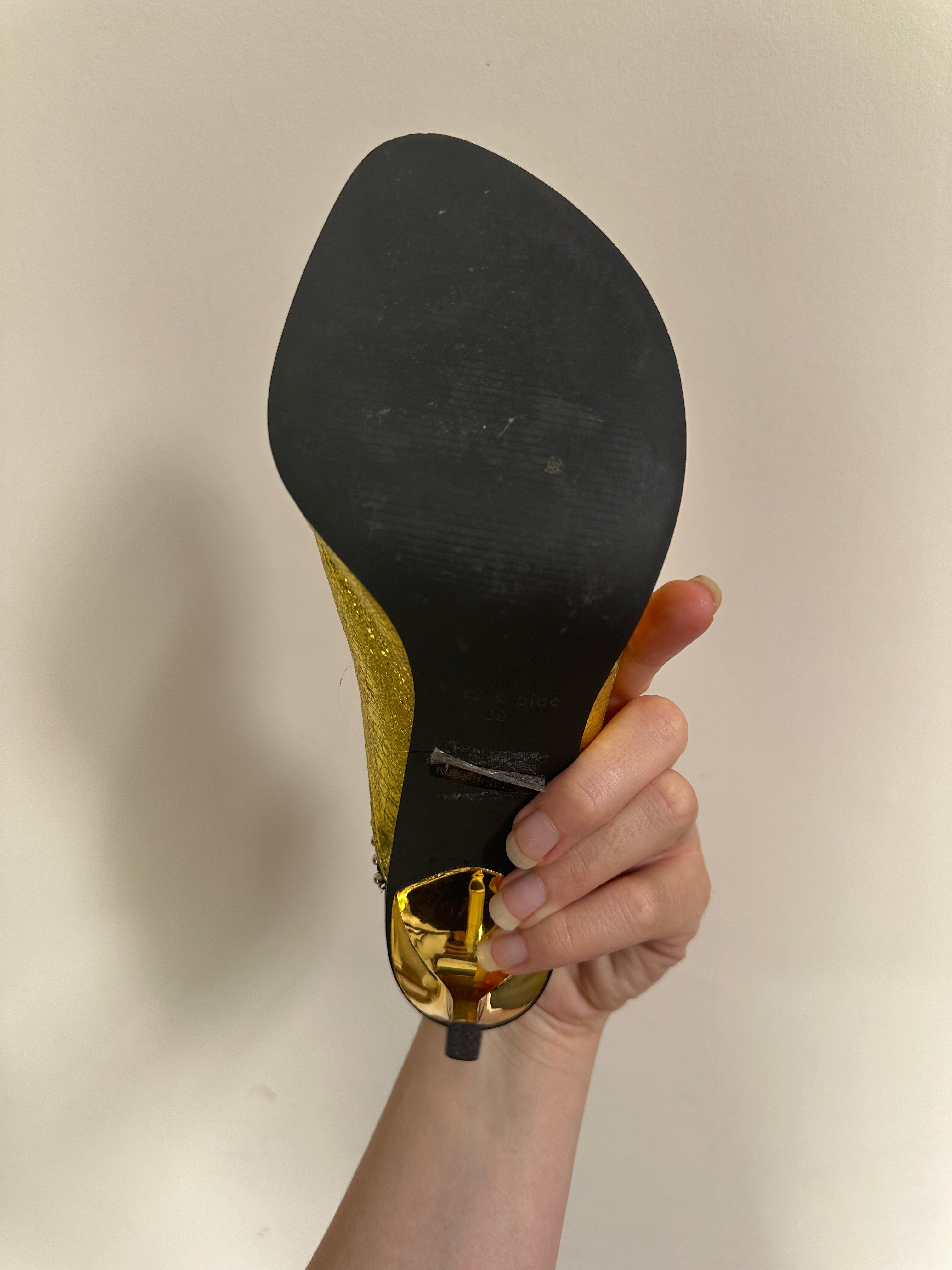 SASS & BIDE | Golden Hour Mule Stiletto | 39