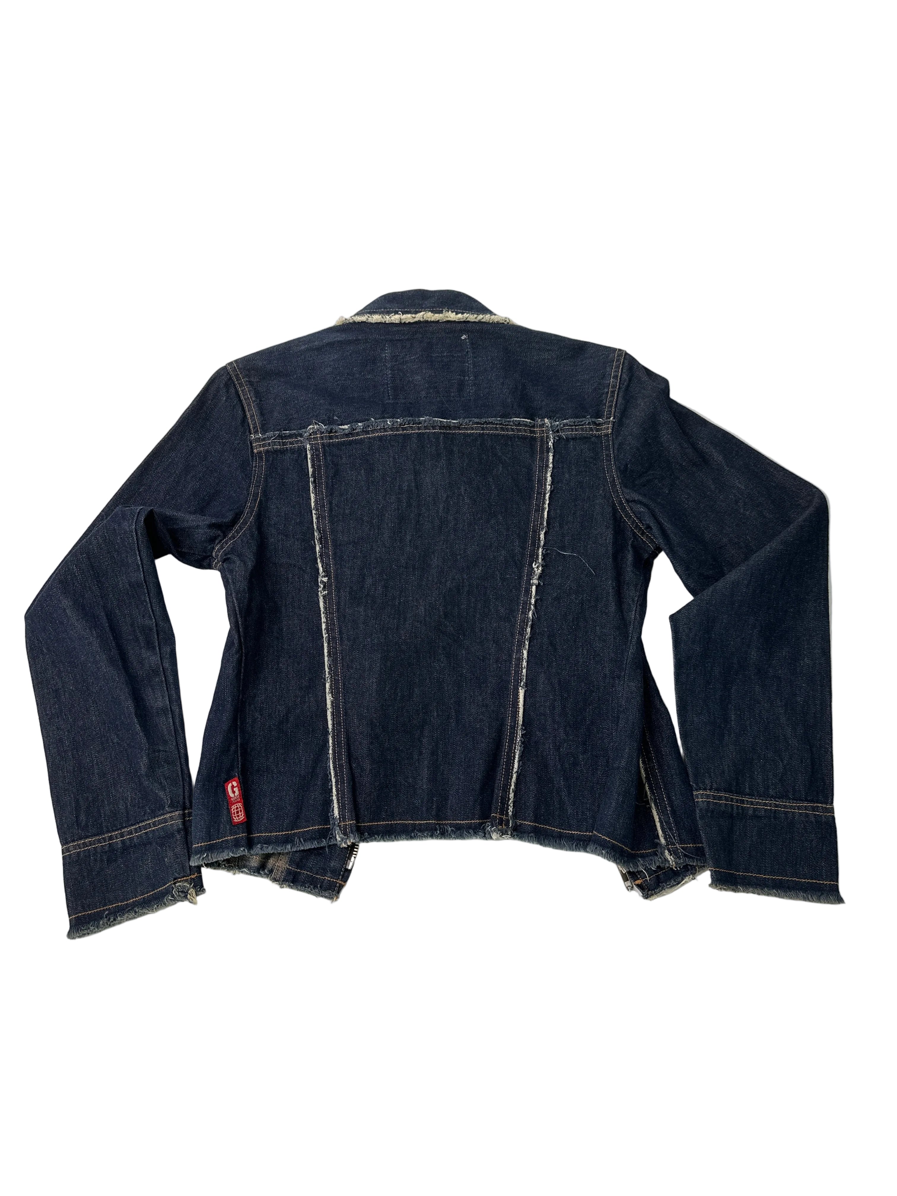 GUESS | Vintage Light Denim Zip Up Jacket | s