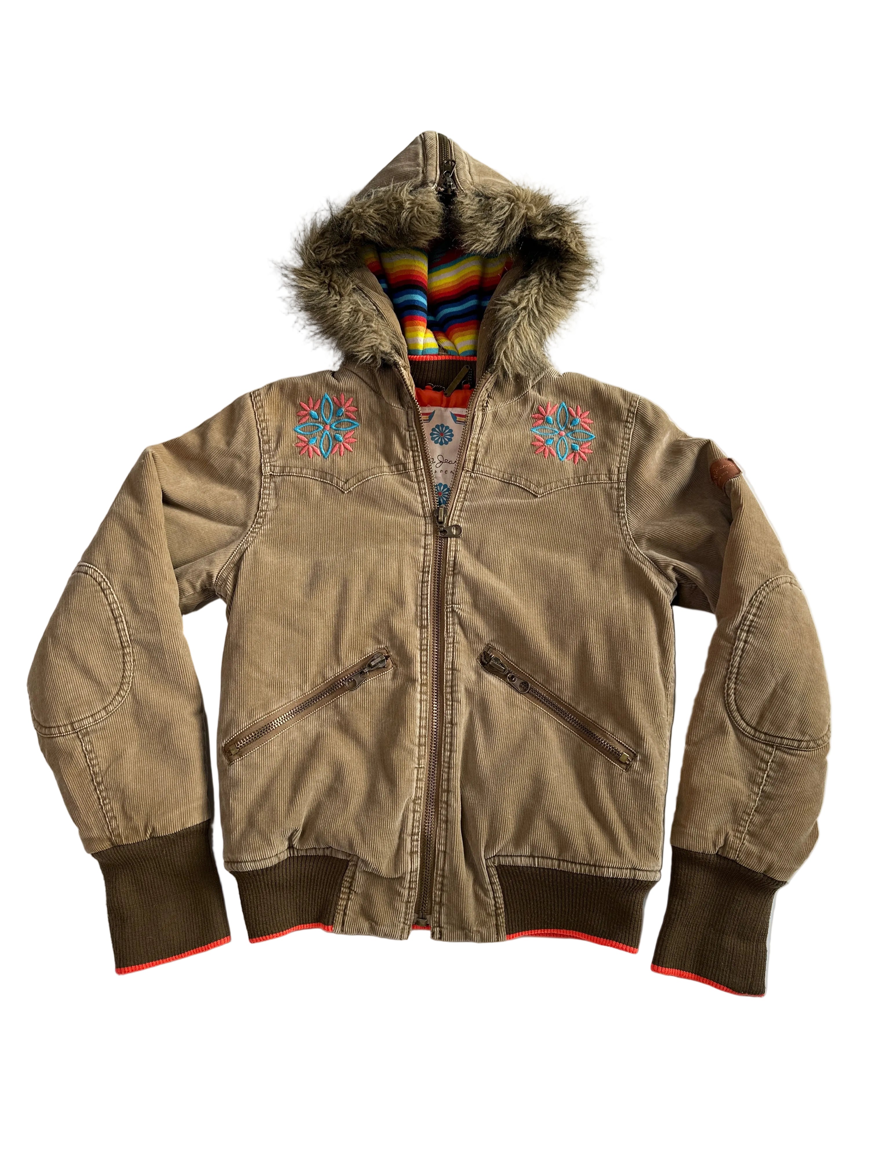 Pepe Jeans London | Vintage Corduroy Bomber Jacket | s