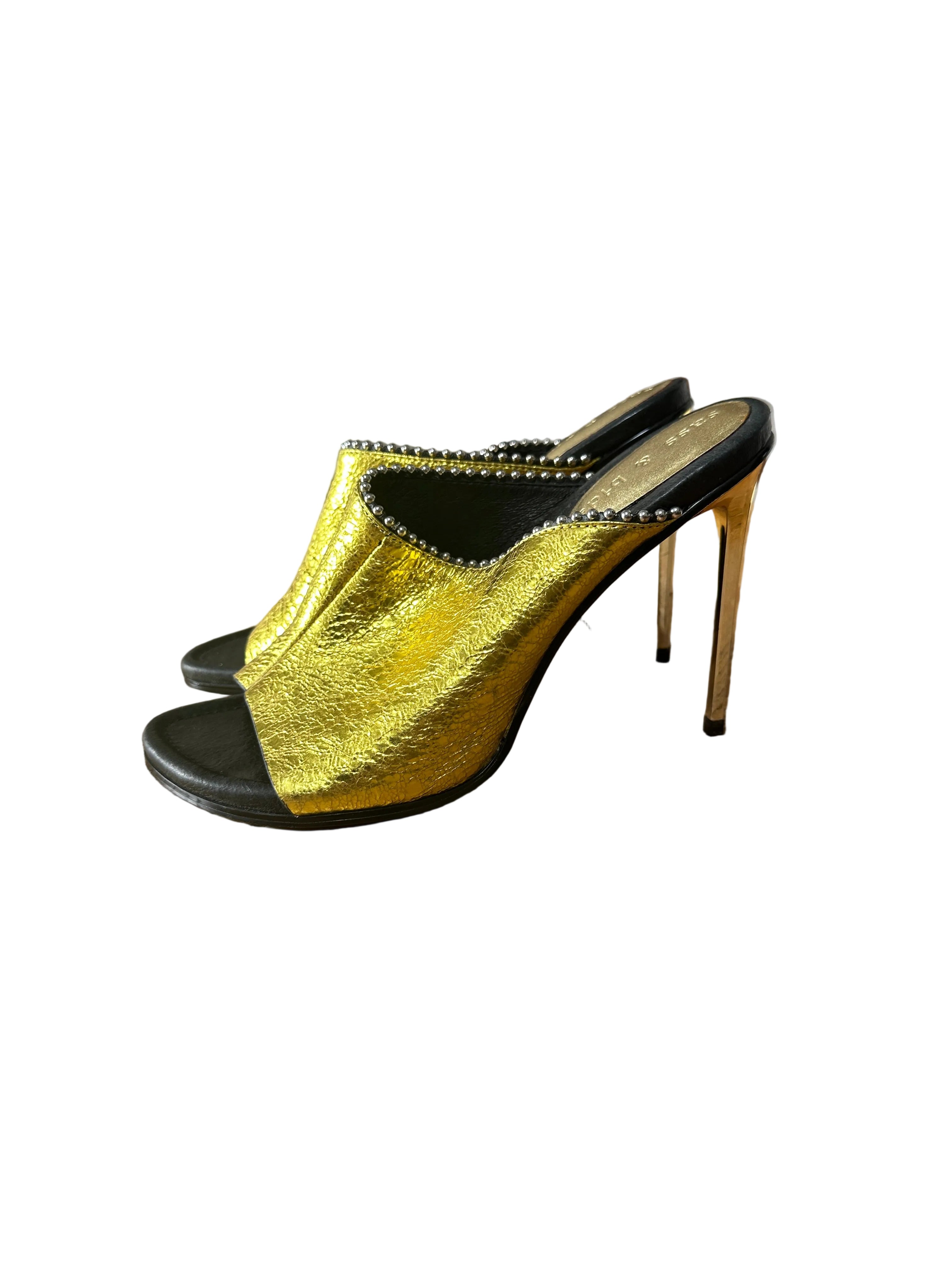 SASS & BIDE | Golden Hour Mule Stiletto | 39