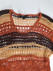 QED | Crochet Tunic Dress |xs