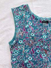 GUESS Y2K Paisley Tank | 8