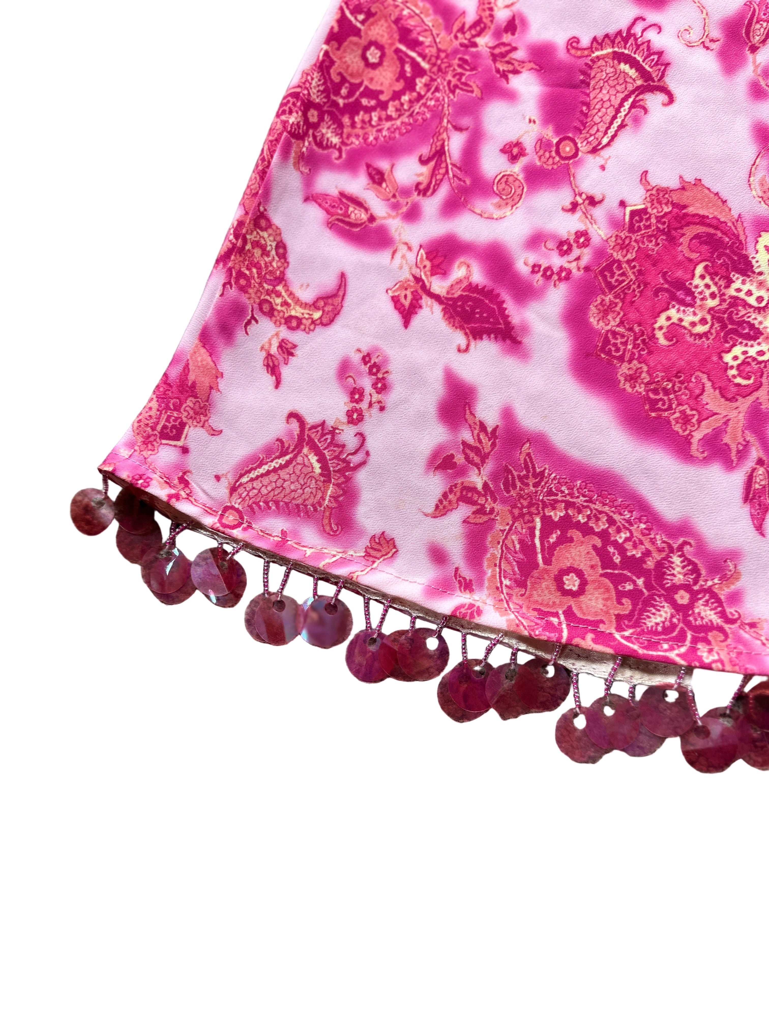 Little New York Paisley Beaded Skirt - Rare | 6