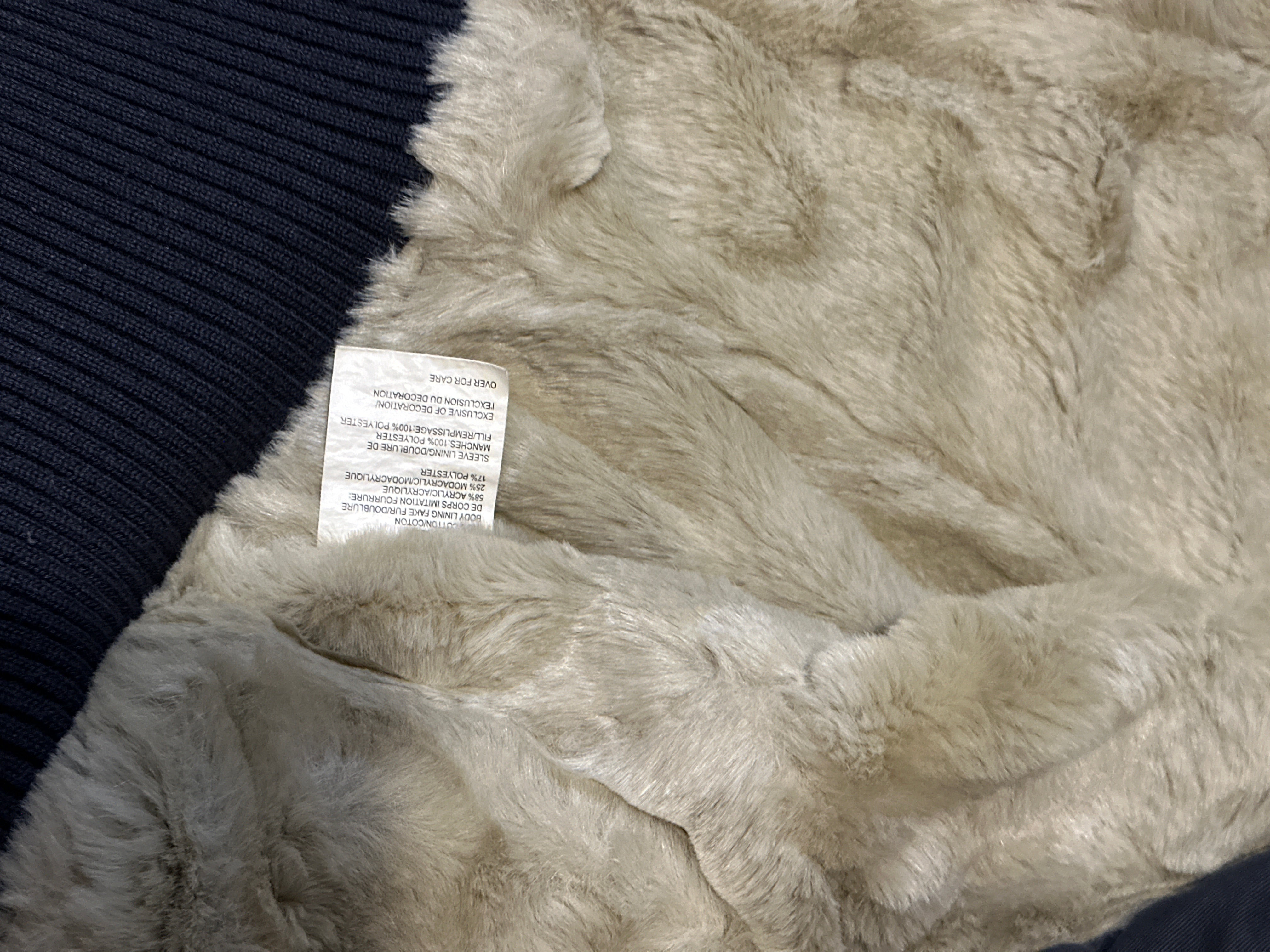 Abercrombie 00s Navy Bomber Jacket