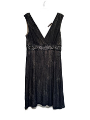 PAGANI Black Lace Mid Dress | 12