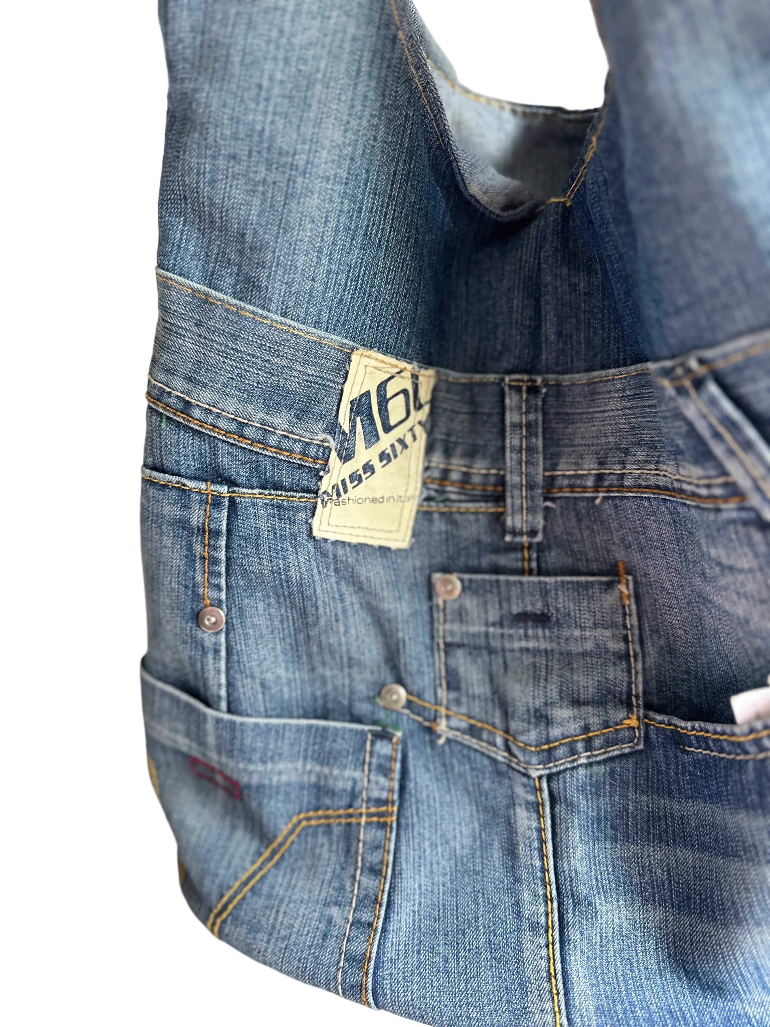 Miss Sixty | Y2K Denim Hobo Bag