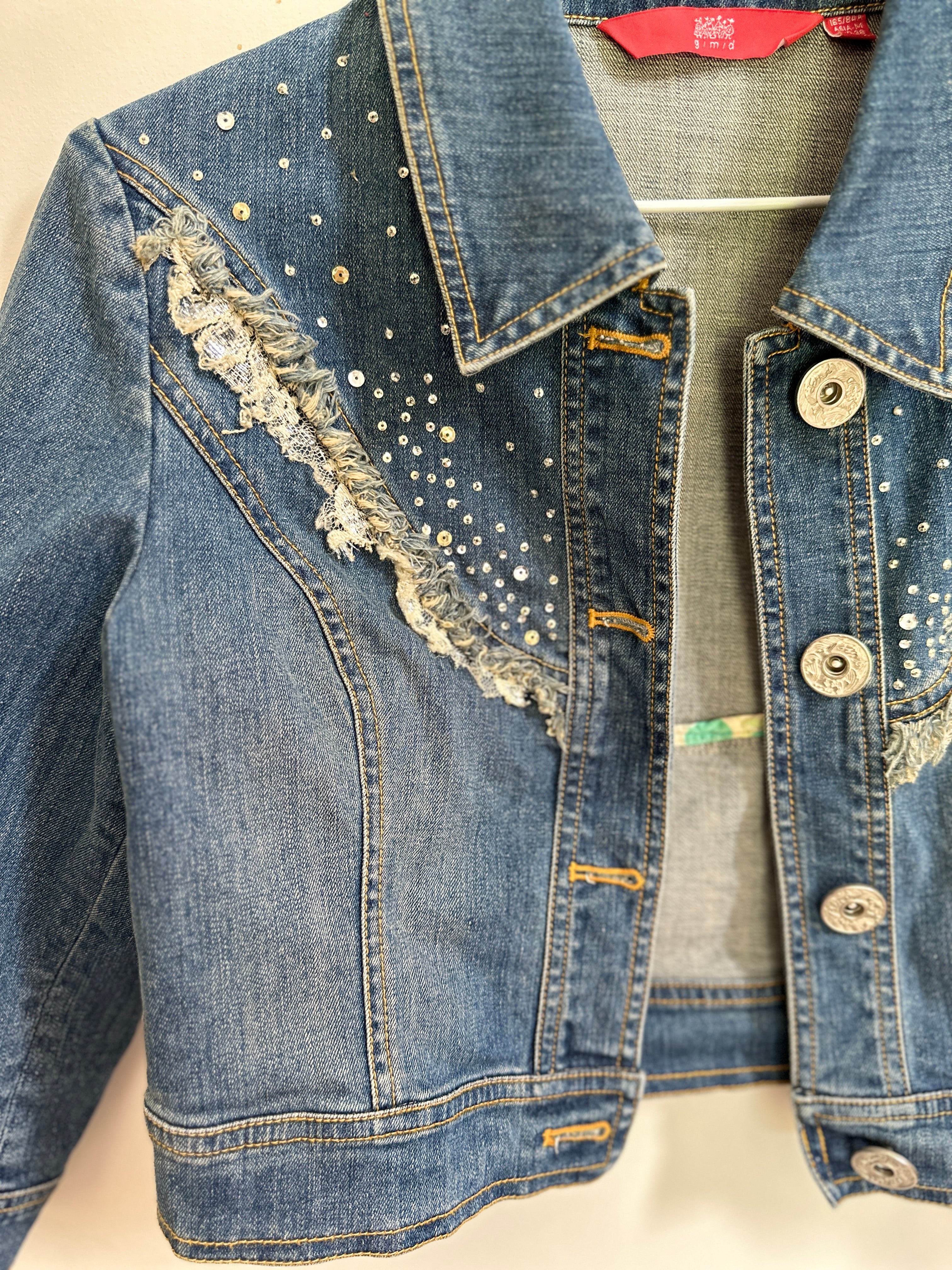 E.D.C Crop Denim Jacket | 8