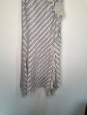 OZOC | Silver Stripe Dress | 8