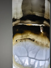 White & Green Onyx Lamp