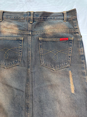 JENNYFER| Denim Midi Skirt | 8