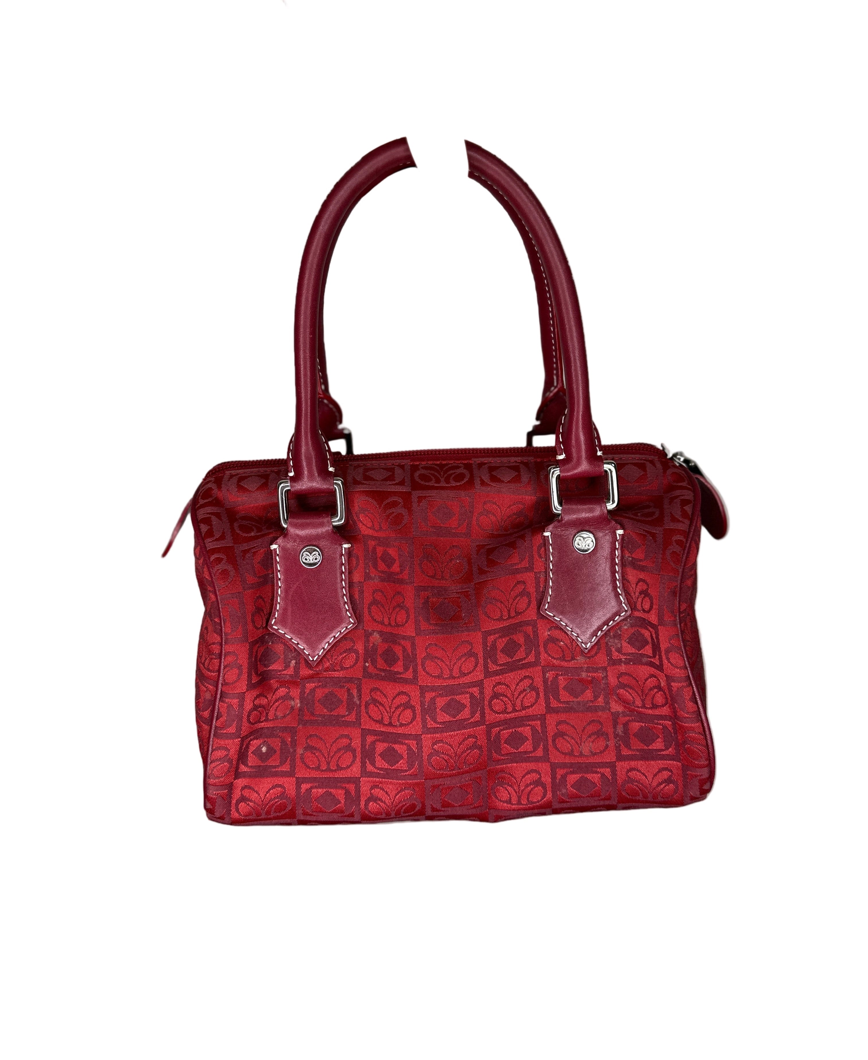 Deborah Beverly Hills Red Leather Bag