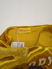 LHP New York by Lynn Hollyn | Y2K Yellow Velvet Lace Cami F