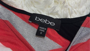 BEBE OFF THE SHOULDER Y2K TOP