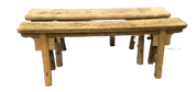 Elm Gate Bench with Aprons
