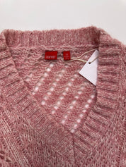 ESPRIT | Mohair & Wool V Pink neck Knit | XS