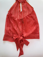 Principals | Vintage Coral Halter Neck | 10