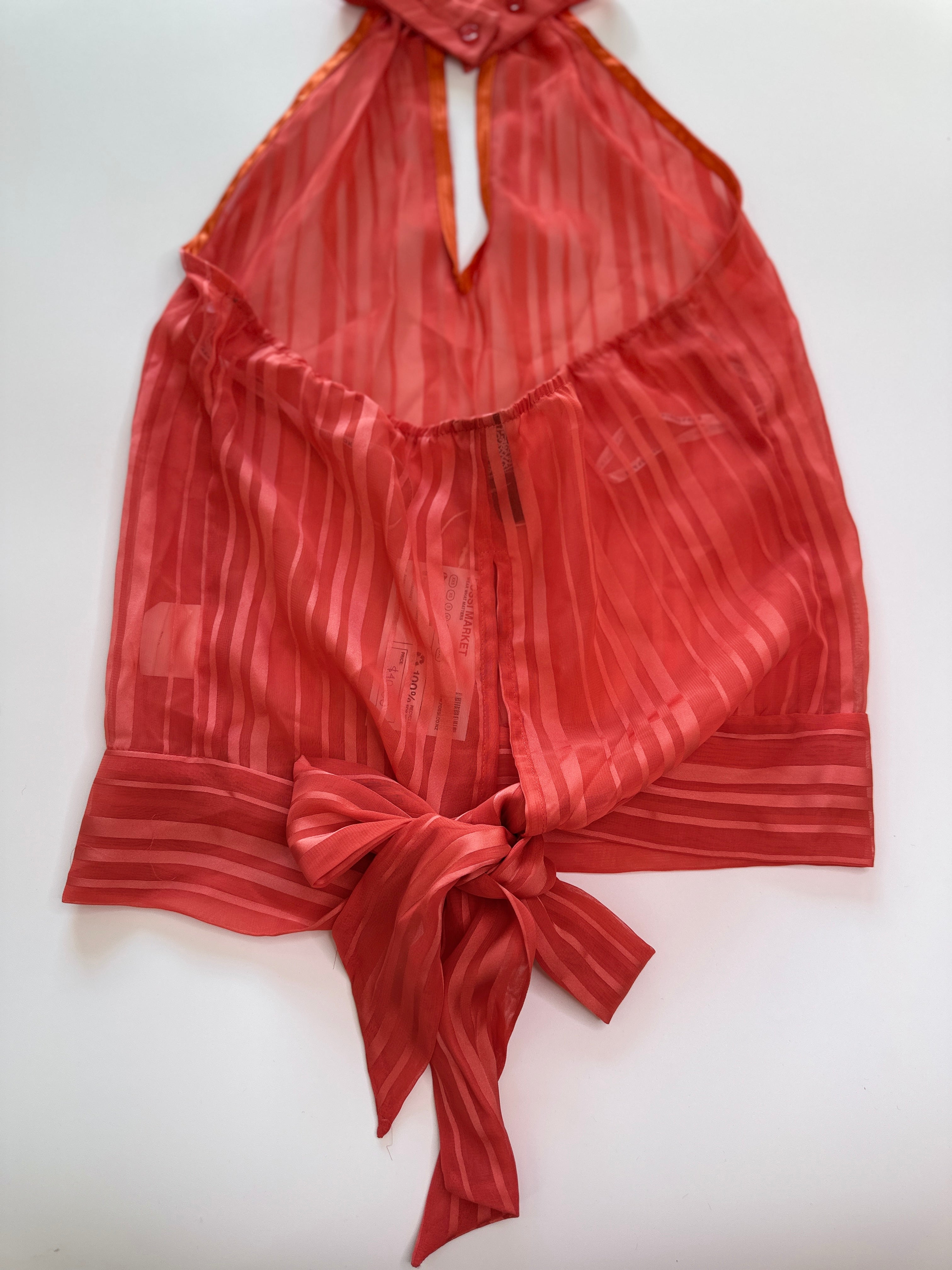 Principals | Vintage Coral Halter Neck | 10