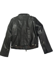 RYC | Black Leather Jacket | 40